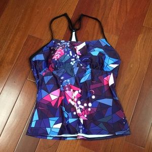 Colorful Swim Top